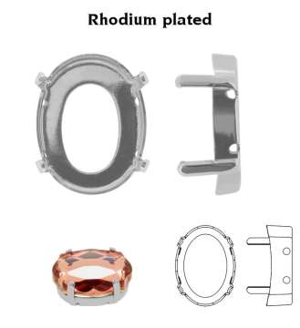 4142 baroque mirror foglalat 18 mm