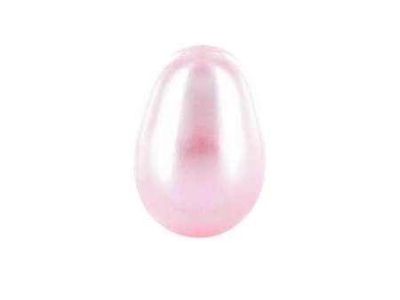 Swarovski igazgyöngy utánzat csepp 11x8 mm: rosaline pearl