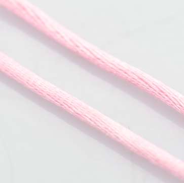 1 mm rózsaszín selyemzsinór 30 m