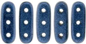beam gyöngy 10 x 3 mm metallic suede blue 10 db