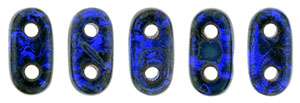 bar gyöngy 6 x 2 mm cobalt picasso 30 db