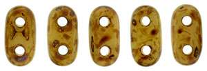bar gyöngy 6 x 2 mm opaque lt. Beige Picasso 30 db