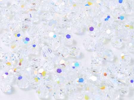 Round bead 6 mm: crystal AB