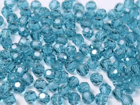 Round bead 6 mm: indicolite