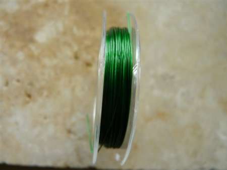sodrony tekercs zöld 10 m 0,38 mm