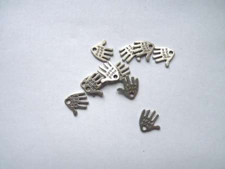 "Handmade" kéz fityegő 5 db