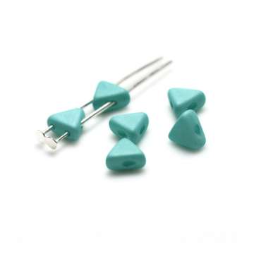 Khéops par Puca: opaque green turquoise silk mat 20 db