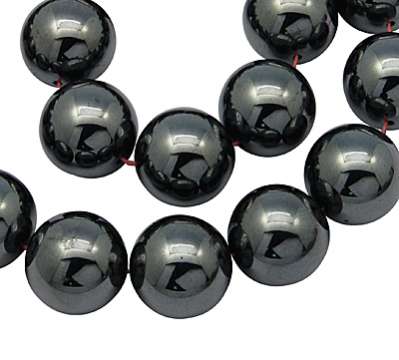 szintetikus hematit gyöngy 8 mm 10 db