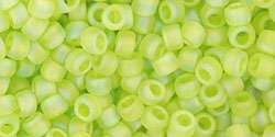 Toho 8/0 lime matt AB 10 g