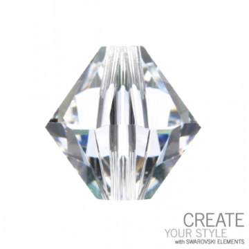 sw bicone 4 mm: crystal Xilion