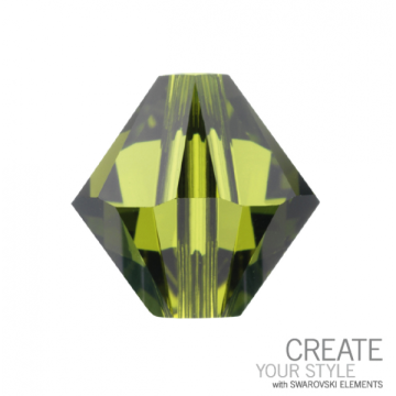 sw bicone 4 mm: olivine