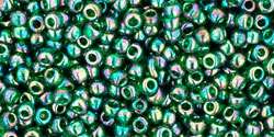 Toho 11/0 irizáló emerald 10 g (179)