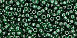 Toho 11/0 áttetsző emerald 10 g