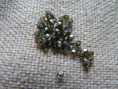 cseh bicone 3 mm light topas-blue sky 20 db