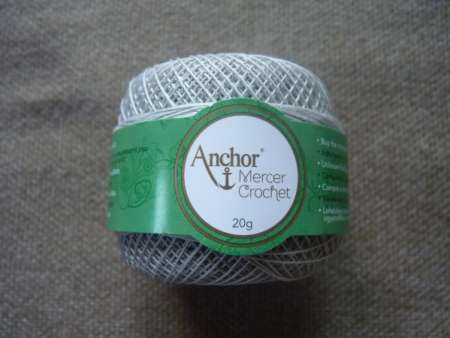 Anchor horgolócérna 60-as világosszürke 20 gr