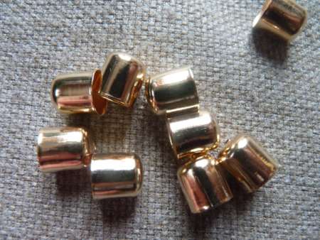 gyöngykupak, végzáró: világos rose gold 9 mm 10 db
