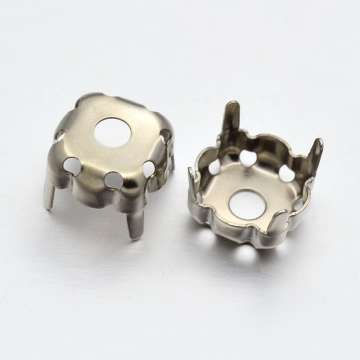 foglalat 8 mm rhodium