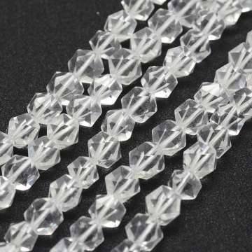 hegyikristály polygon 8 mm