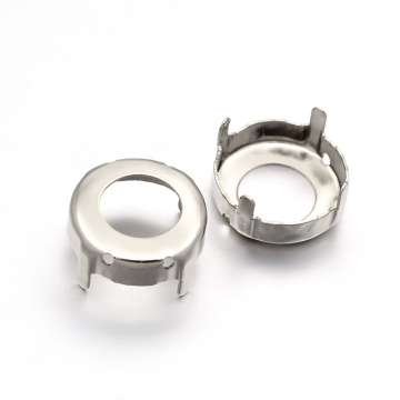 foglalat 12 mm platinum