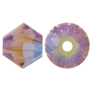 sw bicone 4 mm blush rose AB2X Xilion